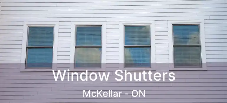  Window Shutters McKellar - ON