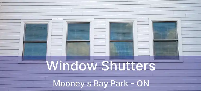  Window Shutters Mooney s Bay Park - ON