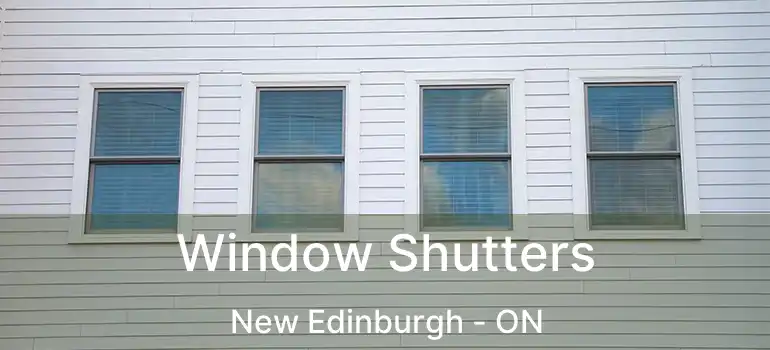  Window Shutters New Edinburgh - ON