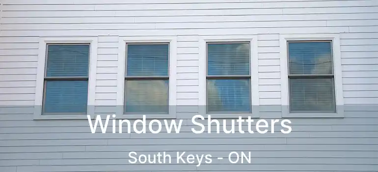  Window Shutters South Keys - ON