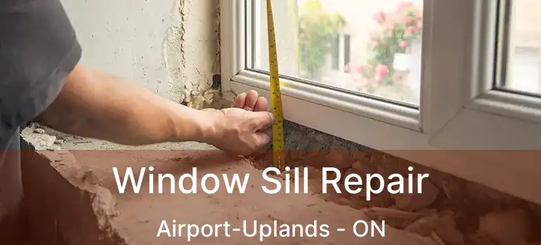  Window Sill Repair Airport-Uplands - ON