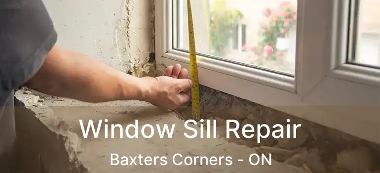  Window Sill Repair Baxters Corners - ON