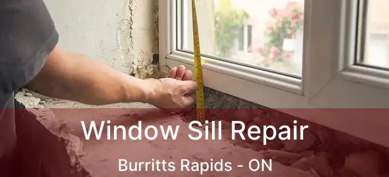  Window Sill Repair Burritts Rapids - ON