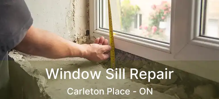  Window Sill Repair Carleton Place - ON