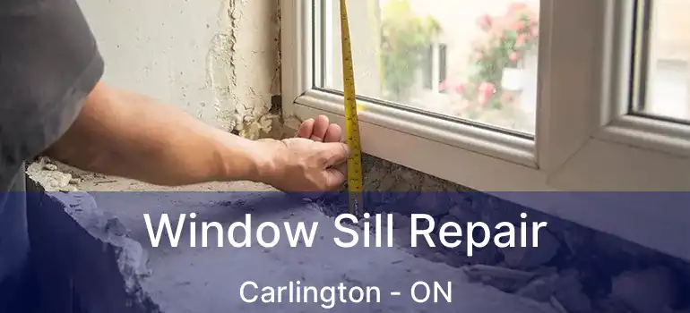  Window Sill Repair Carlington - ON