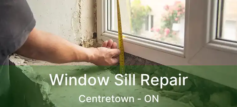  Window Sill Repair Centretown - ON