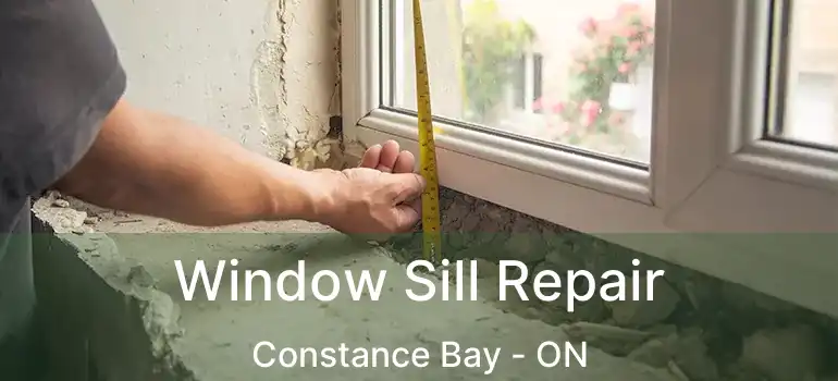  Window Sill Repair Constance Bay - ON