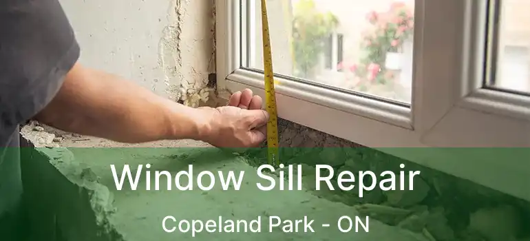  Window Sill Repair Copeland Park - ON