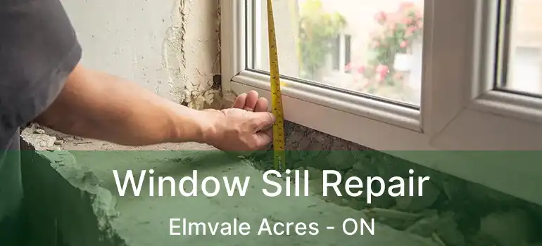  Window Sill Repair Elmvale Acres - ON