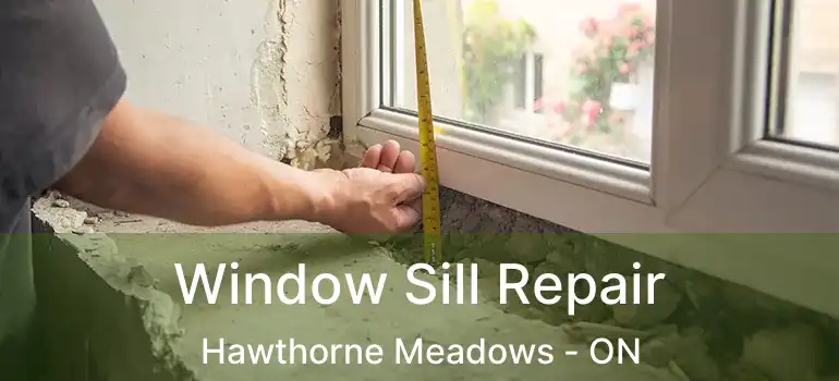  Window Sill Repair Hawthorne Meadows - ON