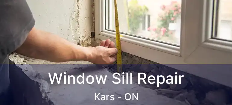  Window Sill Repair Kars - ON