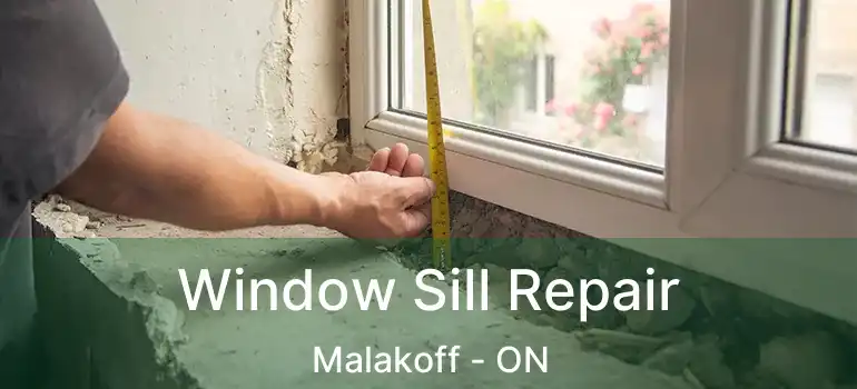  Window Sill Repair Malakoff - ON