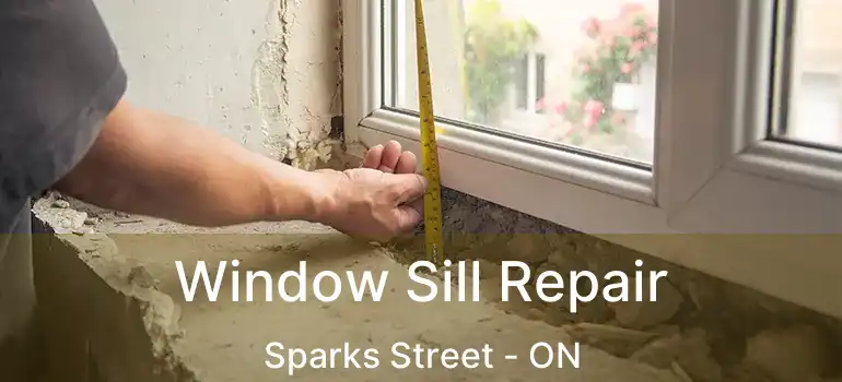  Window Sill Repair Sparks Street - ON