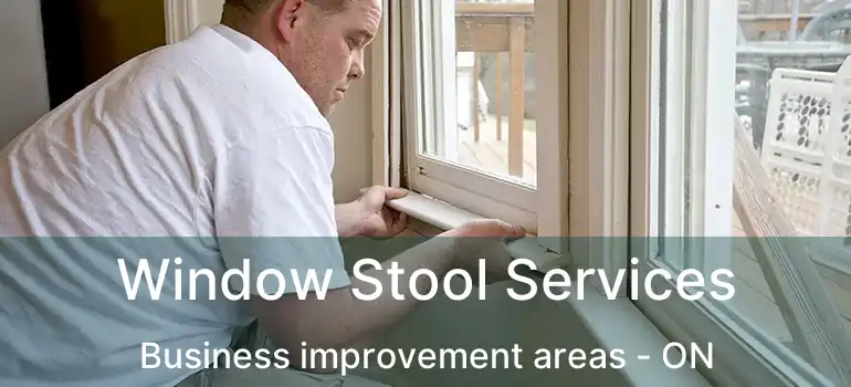  Window Stool Services Business improvement areas - ON