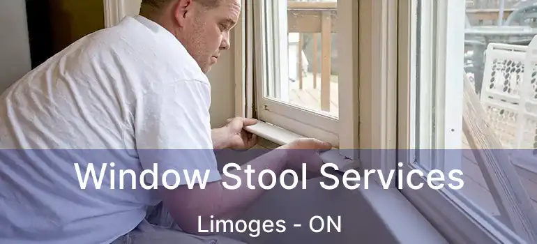  Window Stool Services Limoges - ON