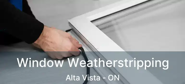  Window Weatherstripping Alta Vista - ON