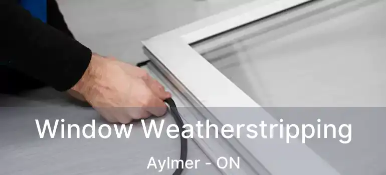  Window Weatherstripping Aylmer - ON