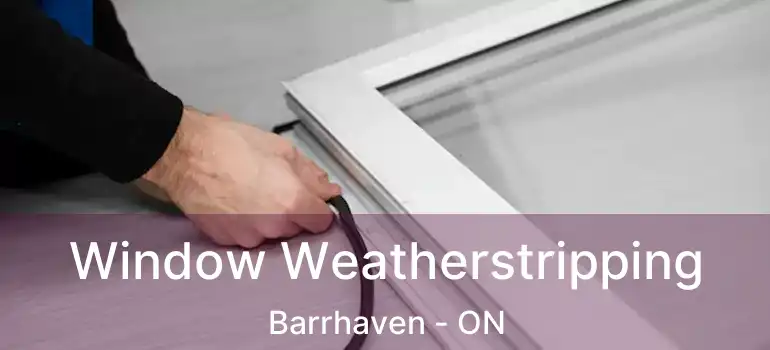  Window Weatherstripping Barrhaven - ON