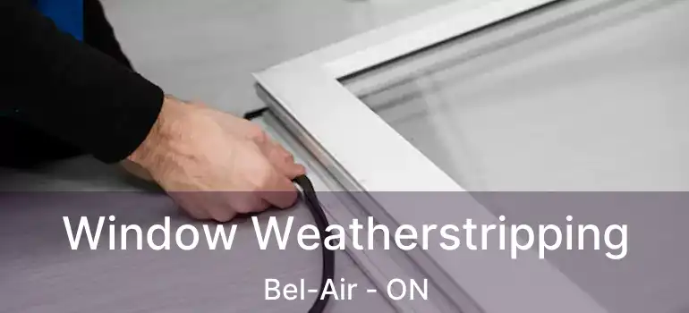  Window Weatherstripping Bel-Air - ON