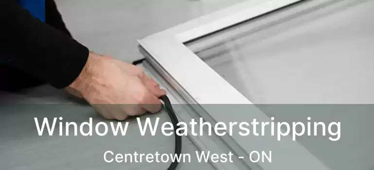  Window Weatherstripping Centretown West - ON