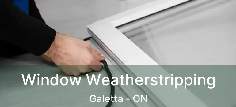  Window Weatherstripping Galetta - ON