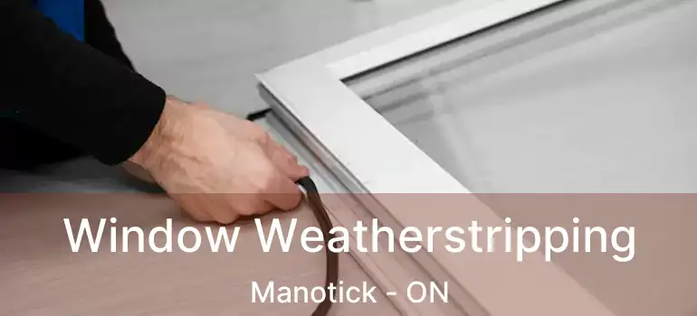  Window Weatherstripping Manotick - ON