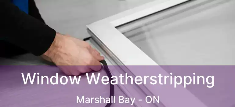  Window Weatherstripping Marshall Bay - ON