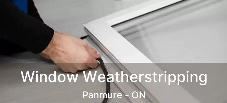  Window Weatherstripping Panmure - ON