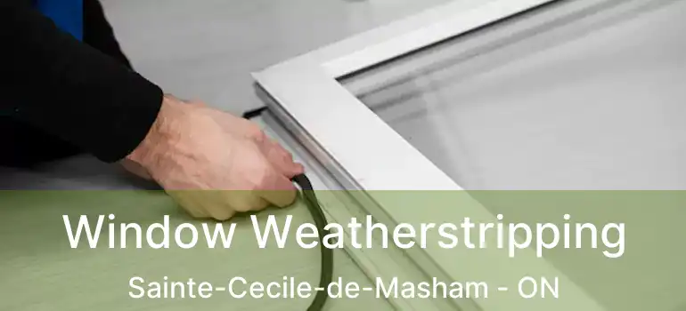  Window Weatherstripping Sainte-Cecile-de-Masham - ON