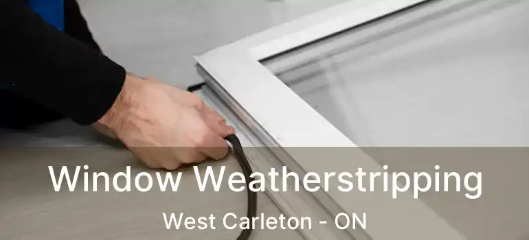  Window Weatherstripping West Carleton - ON