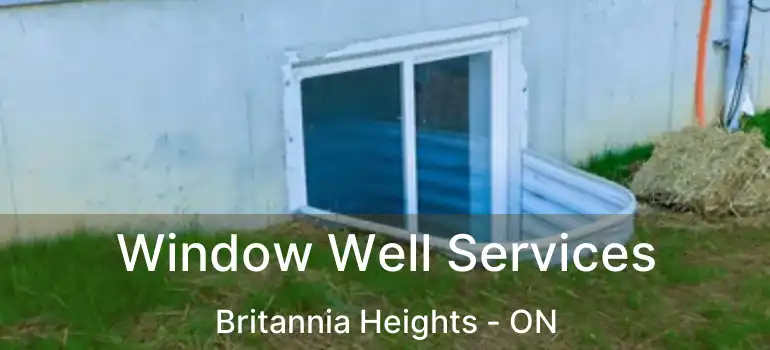  Window Well Services Britannia Heights - ON