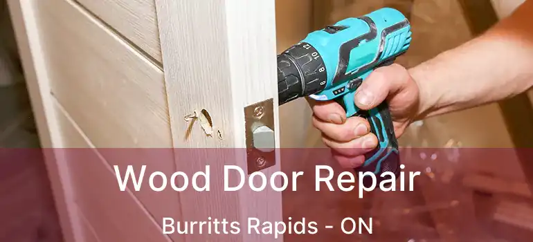  Wood Door Repair Burritts Rapids - ON