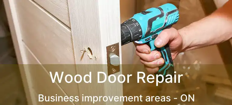  Wood Door Repair Business improvement areas - ON