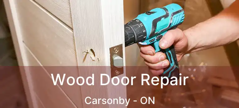  Wood Door Repair Carsonby - ON