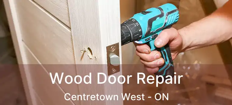  Wood Door Repair Centretown West - ON