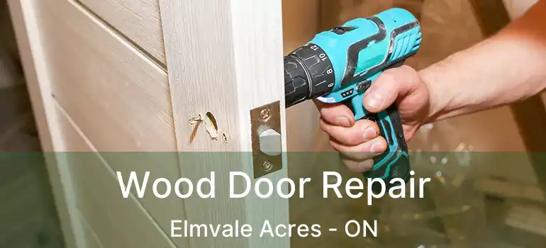  Wood Door Repair Elmvale Acres - ON