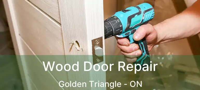  Wood Door Repair Golden Triangle - ON