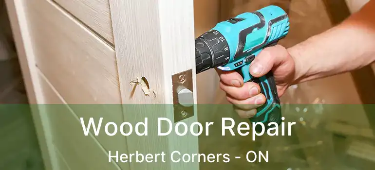  Wood Door Repair Herbert Corners - ON