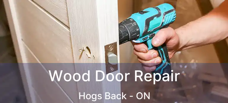  Wood Door Repair Hogs Back - ON