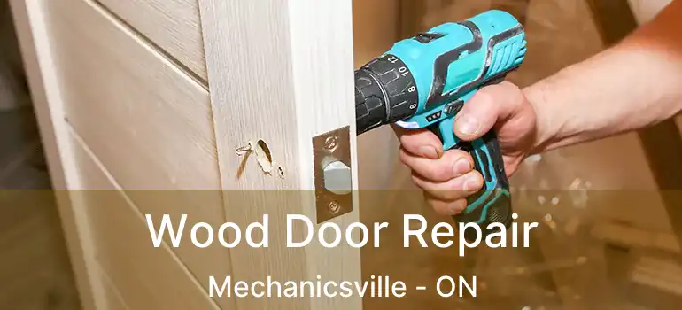  Wood Door Repair Mechanicsville - ON