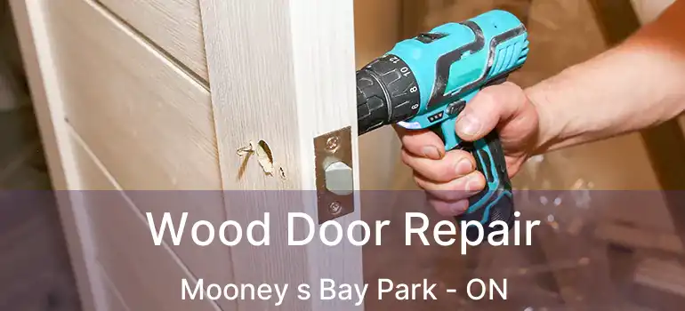  Wood Door Repair Mooney s Bay Park - ON