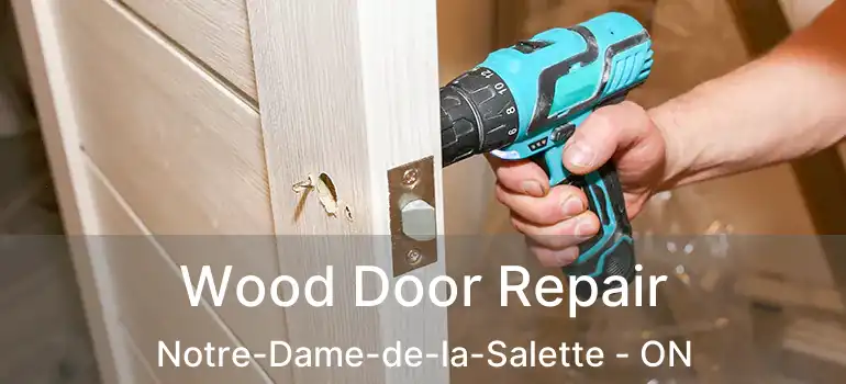  Wood Door Repair Notre-Dame-de-la-Salette - ON