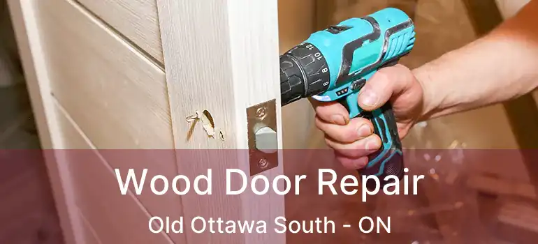  Wood Door Repair Old Ottawa South - ON