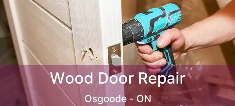  Wood Door Repair Osgoode - ON