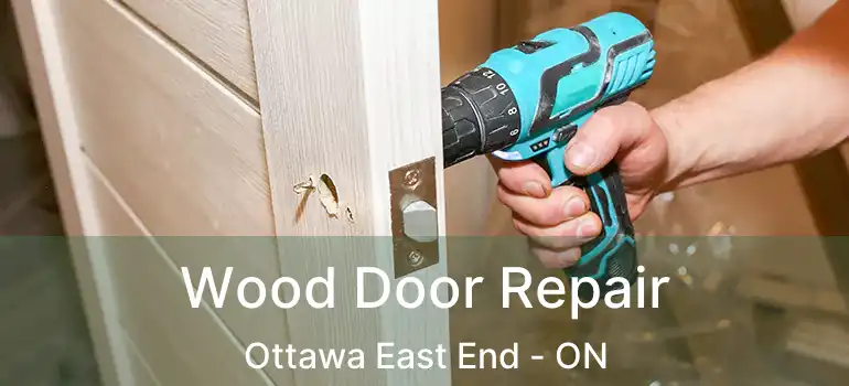  Wood Door Repair Ottawa East End - ON