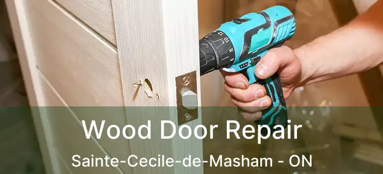  Wood Door Repair Sainte-Cecile-de-Masham - ON