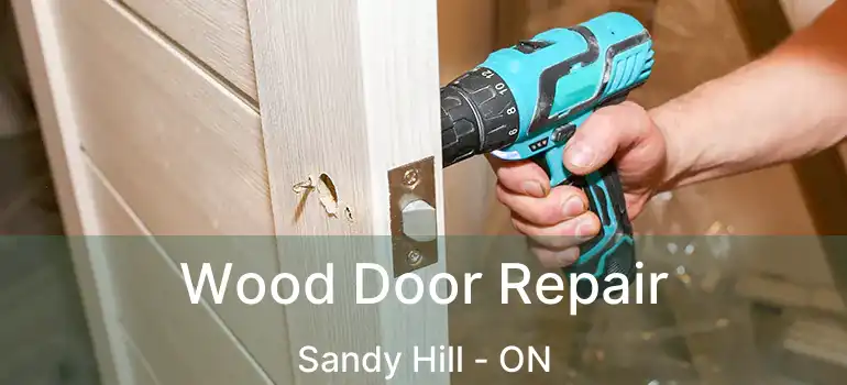  Wood Door Repair Sandy Hill - ON