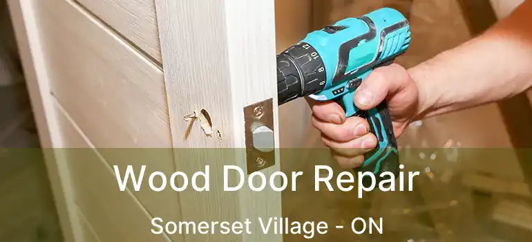  Wood Door Repair Somerset Village - ON