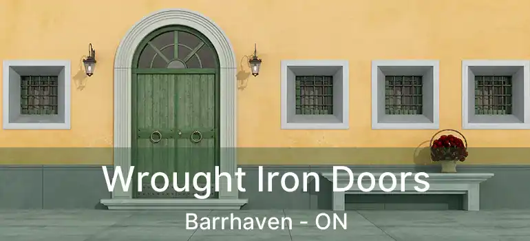  Wrought Iron Doors Barrhaven - ON