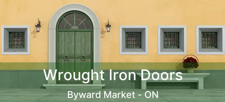  Wrought Iron Doors Byward Market - ON